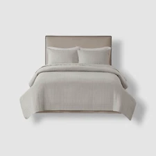 510 Design White Otto 3-Pc. Reversible Coverlet Set, Full/Queen Size