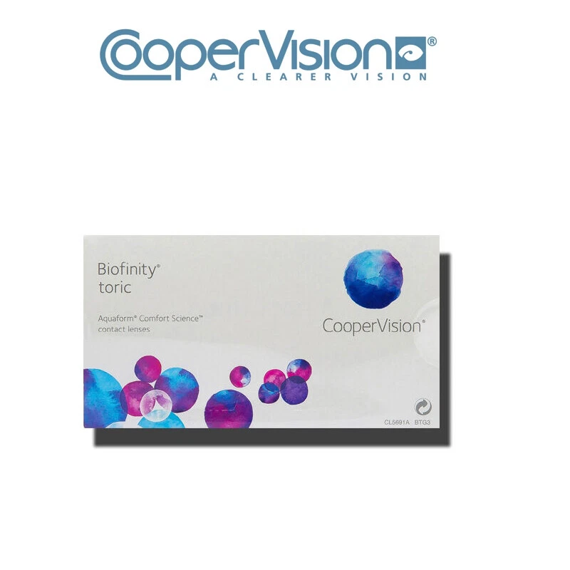 Sph Wert von -3,00 bis -4,75 // 6er Box Biofinity Toric - Bild 4 von 4