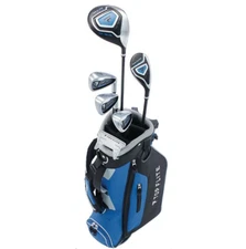 Top Flite Junior Boys 9-Piece Complete Golf Club Set RH- Kids Ages 9-12 Years