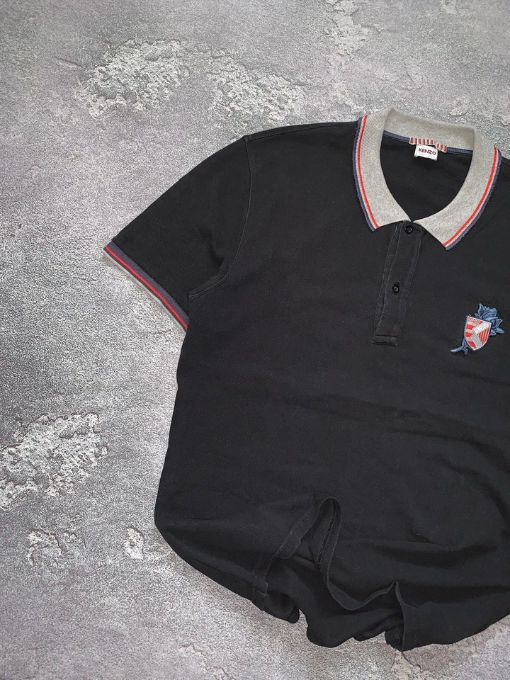 Kenzo XL Vintage Polo Tee T-shirt Dress 00s 90s Old Money Luxury - Image 3 of 4