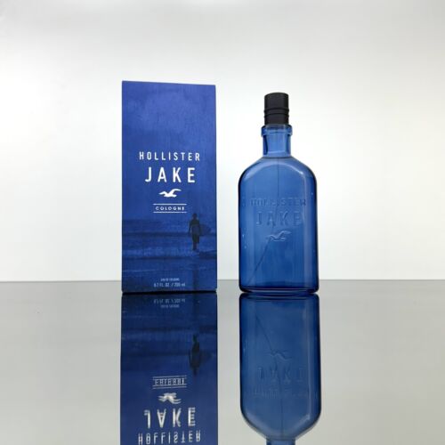 Hollister JAKE Men Cologne 6.7oz-200ml Eau De Cologne Spray JUMBO SIZE (BA08