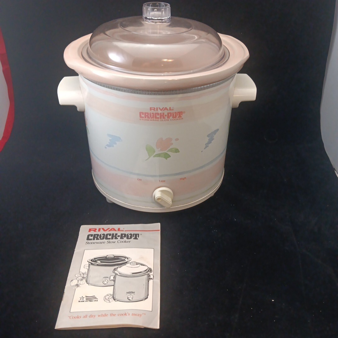 Rival Crock Pot 3150/2 3.5 Quart Slow Cooker