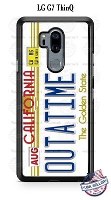 Back To Future Movie Car Plate Phone Case Cover For iPhone 11 Pro Samsung LG etc