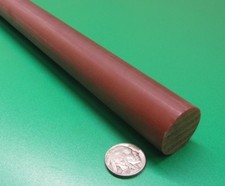 Phenolic Micarta XX Paper Rods 1.250" 1 1/4" Diameter x 48" Long