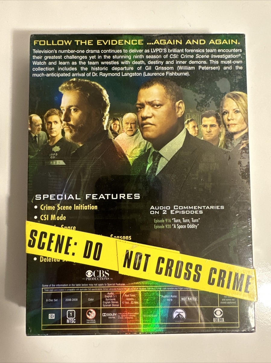 CSI: Crime Scene Investigation - Ninth Season (DVD)New