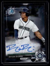 Bryson Brigman 2017 Bowman Chrome Autograph Card  #CPA-BB