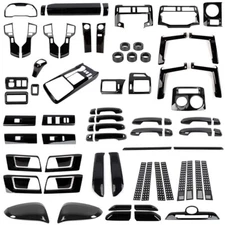Glossy Black Center Console Decoration Cover Trims for 4Runner 2010+ Accessories