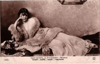 CPA Salon de Paris D. ETCHEVERRY 5985 - Reverie (215661)