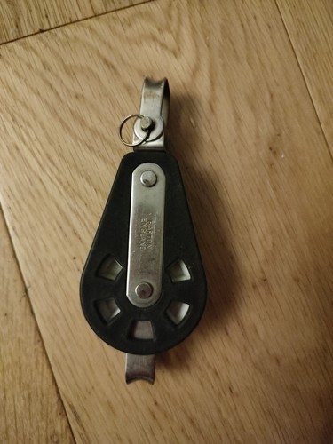 Single block Barton sailing - 8mm Line - 47mm Diameter