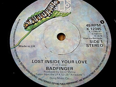 Badfinger Lost Inside Your Love 7 Vinyl Ebay ebay