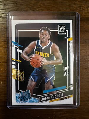 2023-24 Donruss Optic Basketball Rated Rookie Jalen Pickett #215