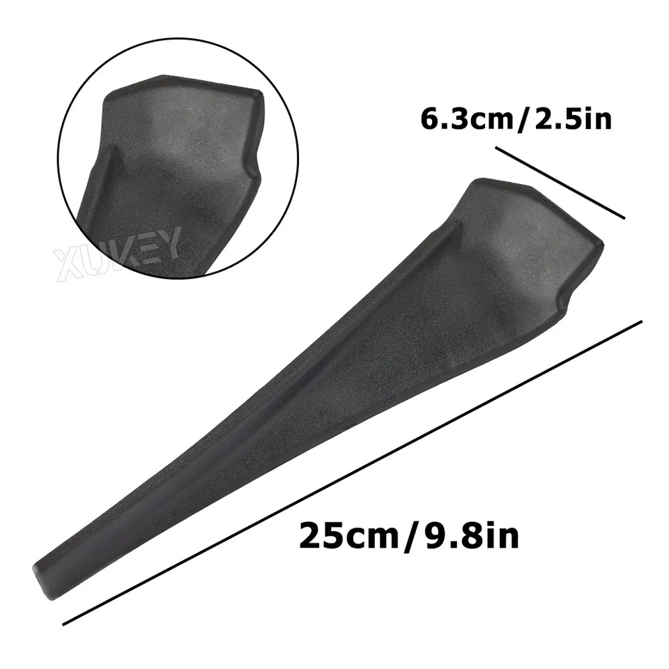 2pcs Front Windshield Wrap Corner For Nissan X-Trail T32 Rogue 2014 - 2020 Trim Foto 3 de 4