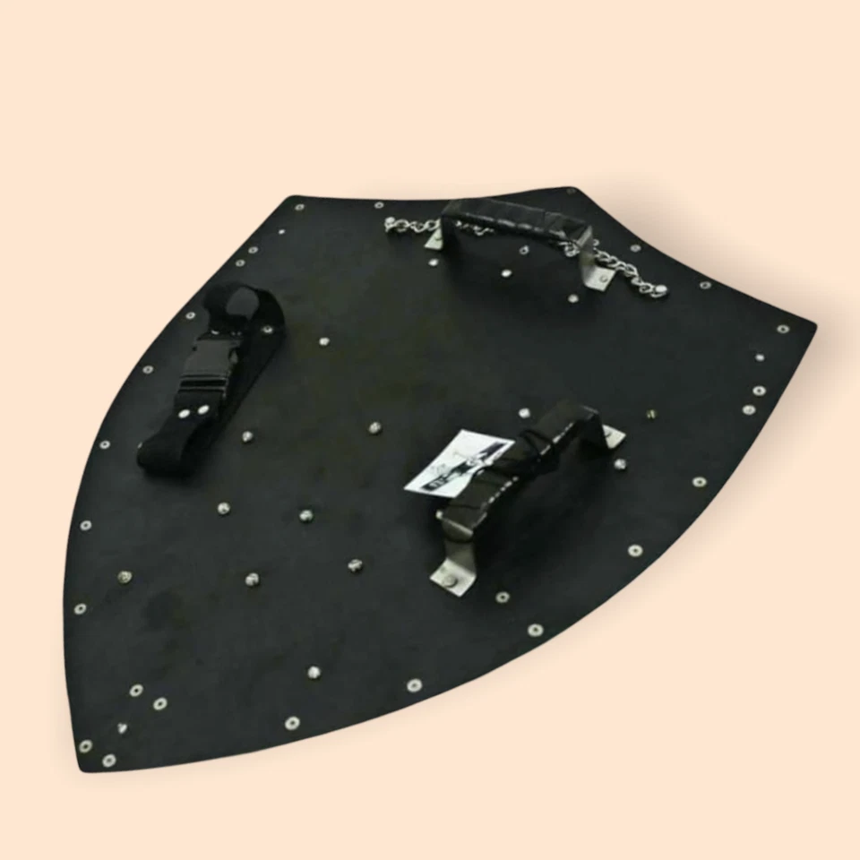 Fully Handmade Link Dark Hylian Shield Replica from Video Game (Black Edition) - Image 3 of 3