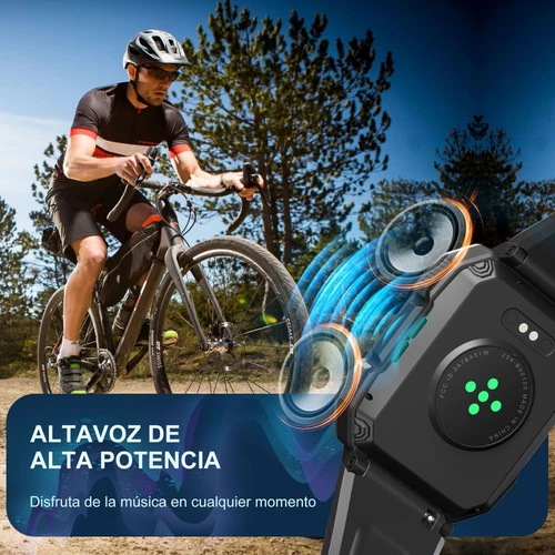 Military Rugged Smart Watch for Men with Bluetooth Call(Answer/Make Call) Gift - Picture 8 of 11