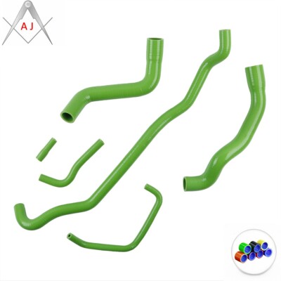 Green For Abarth Punto Evo Alfa Romeo Mito QV 1.4L l4 Silicone Radiator Hose