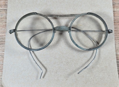 Antique Willson Industrial Safety Glasses 1920's Steampunk, Cosplay, Vintage - Picture 3 of 11