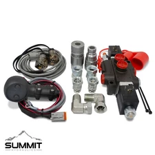 Third Function Hydraulic Valve Kit w/ Joystick Handle Tractor/Loader, 13 GPM, FF