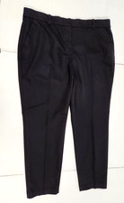 H  M Hennes  Mauritz Women's High Rise Black Dress Pants Stretch  Size 18