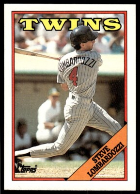 US盤BABYL サインカード付 SU-L ver. 1988 Topps Baseball Card Steve Lombardozzi Minnesota Twins #697 | eBay