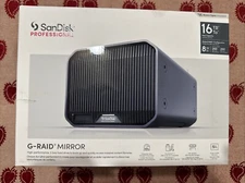 SanDisk Professional 16TB G-RAID MIRROR drive set to RAID 1- SDPHH2H-016T-NBAAD