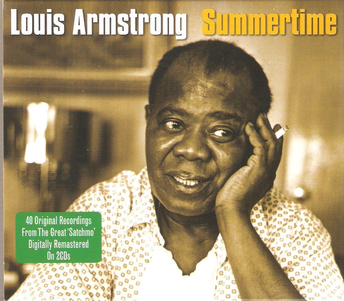 LOUIS ARMSTRONG SUMMERTIME - 2 CD BOX SET
