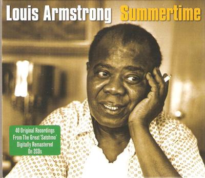 LOUIS ARMSTRONG SUMMERTIME - 2 CD BOX SET