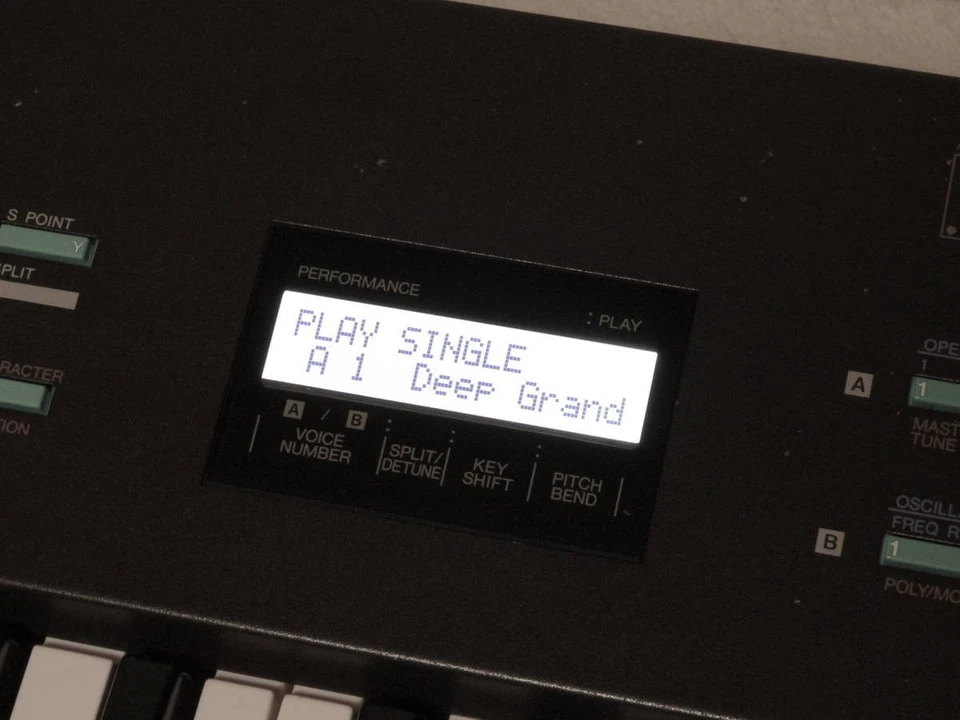 YAMAHA DX21 White LED Backlight LCD Display New Plug and Play 14P - Image 3 of 4