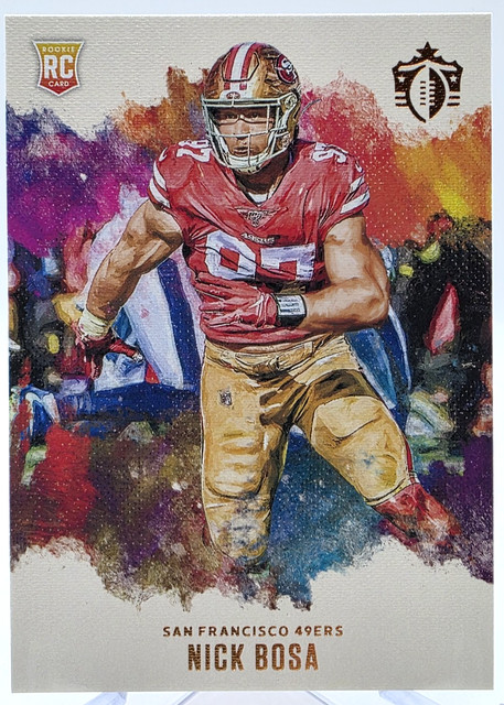 Nick Bosa #GK9 (RC) - 2019 Panini Chronicles - Gridiron Kings - SF 49ers