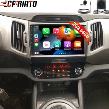 For 2010-2016 Kia Sportage Car Stereo Radio Carplay Android 15 WIFI GPS NAVI Cam