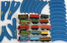 Thomas The Train Trackmaster~Working Engines & 21 Track Pieces As Pictured