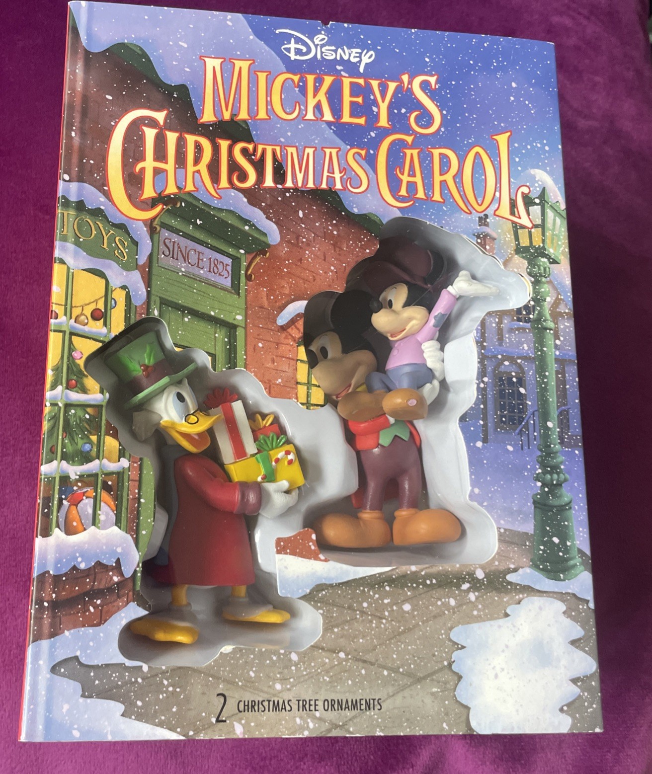 Hallmark Storied Moments, Mickey's Christmas Carol Pack of 2, Multicoloured