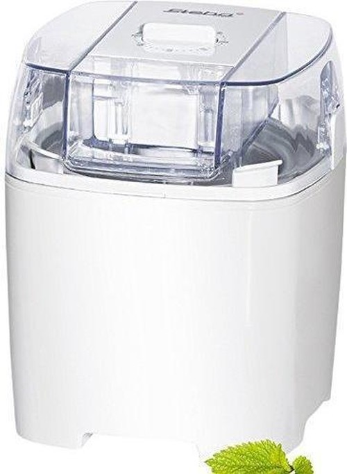 Macchina Gelato Steba IC 20 Bianco 1,5 Litri - Gelato Sano per Bambini