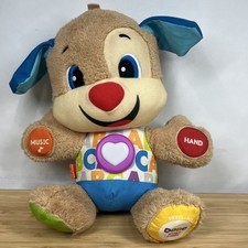Fisher-Price Laugh Learn Smart Stages Puppy Plush Learning Toy Tested  Working