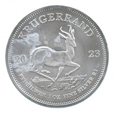 2023 South Africa 1 Krugerrand - 1 Oz. Silver Estate Coin Collection *827