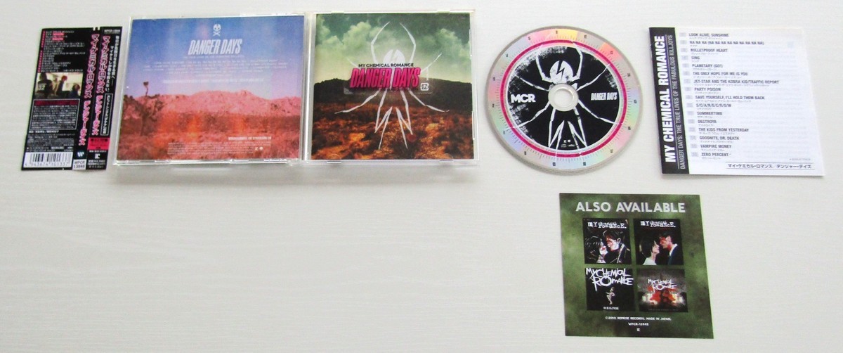 My Chemical Romance 9 CDs I Brought You My Bullets, The Black