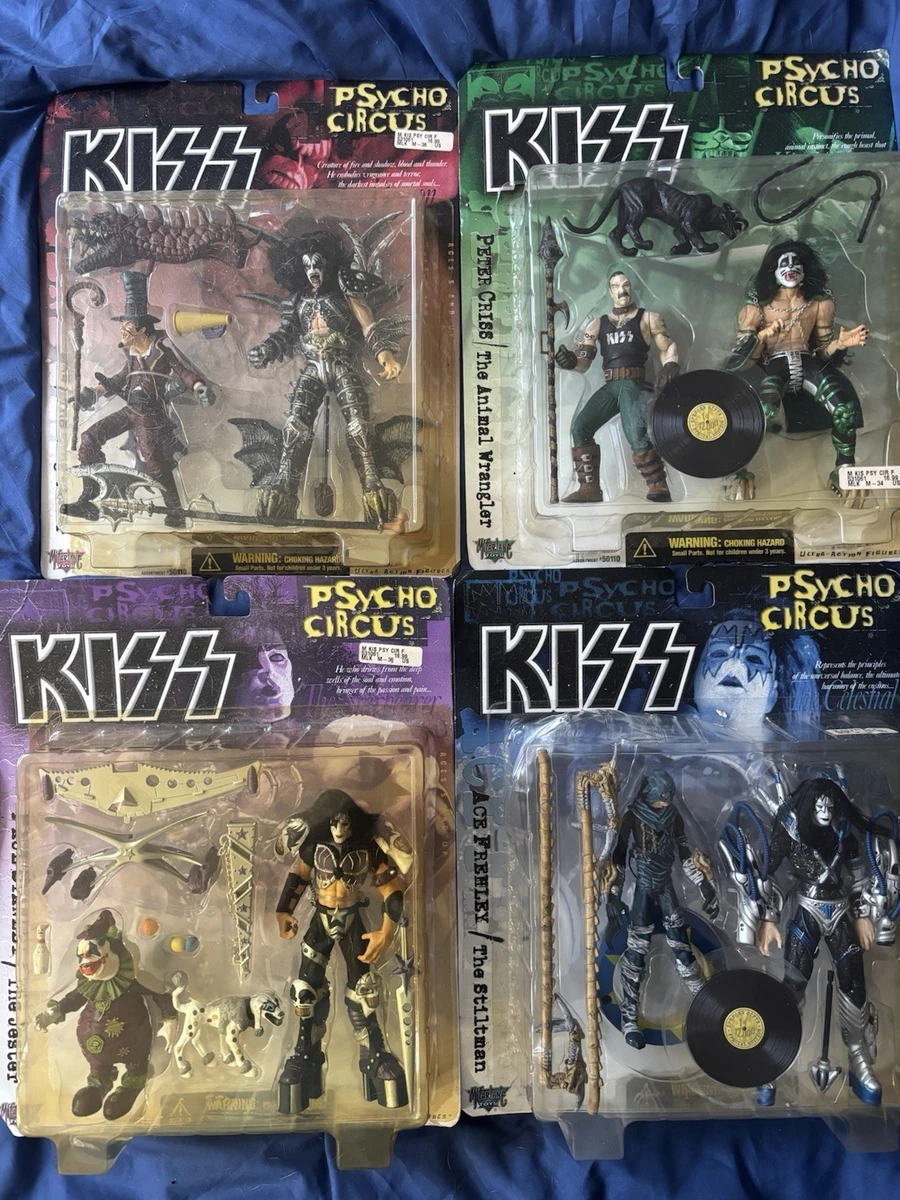 KISS PSYCHO CIRCUSフィギュア8体セットレア kiss psycho circus action figures products for sale | eBay
