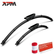 2x Scheibenwischer Wischerblatt Vorne Länge 650/400 mm für Citroën C3 2009-2016