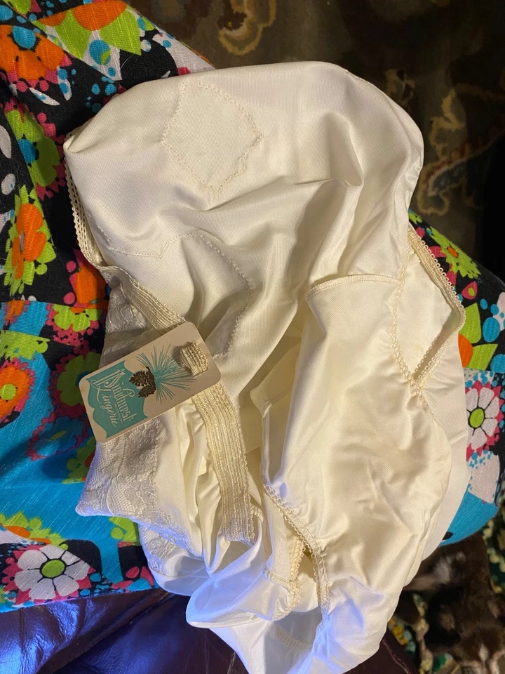 Bragas de nailon de encaje de lujo de colección nuevas stock muerto M L Foto 4 de 4