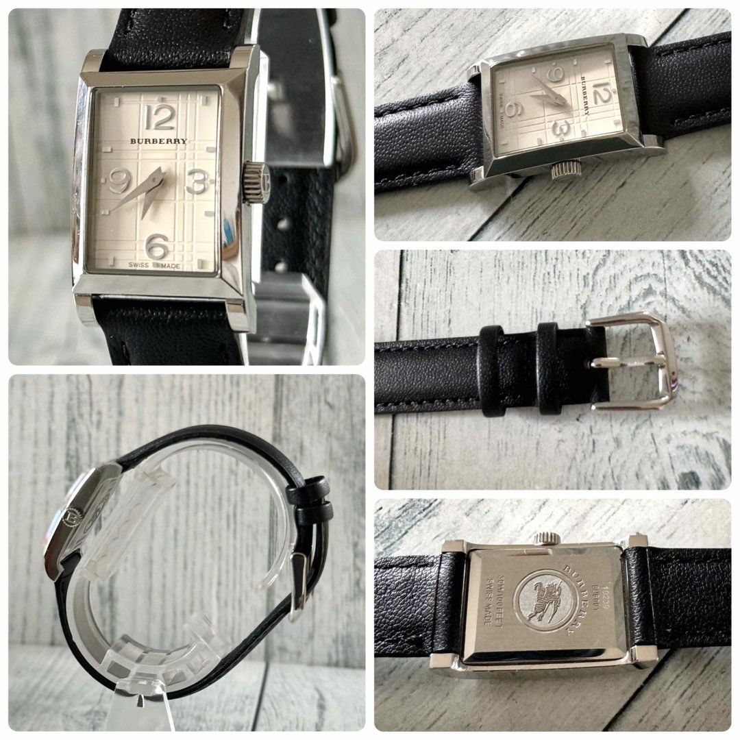 [Rare] BURBERRY Watch Rectangular BU8001 - image 2