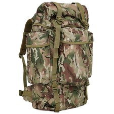 Army Padded Rucksack 60 Litre Bergen Camouflage Military Cadet 60L Backpack