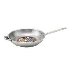Winco SSFP-12 12 Stainless Steel Fry Pan