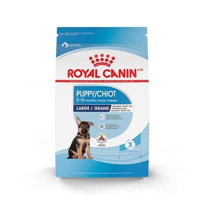 Royal Canin Large Puppy Dry Dog Food 17 Pound for Healthy Growth and Development
