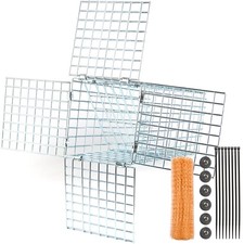 Way Squirrel Door Excluder, 4 x 4 inch Opening, Humane -Way Door for Squirrel...