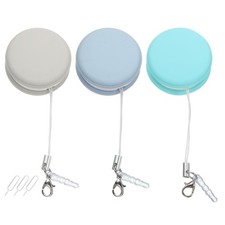 3Pcs Screen Cleaners Blue Khaki Green Phone Screen Cleaning Wipes