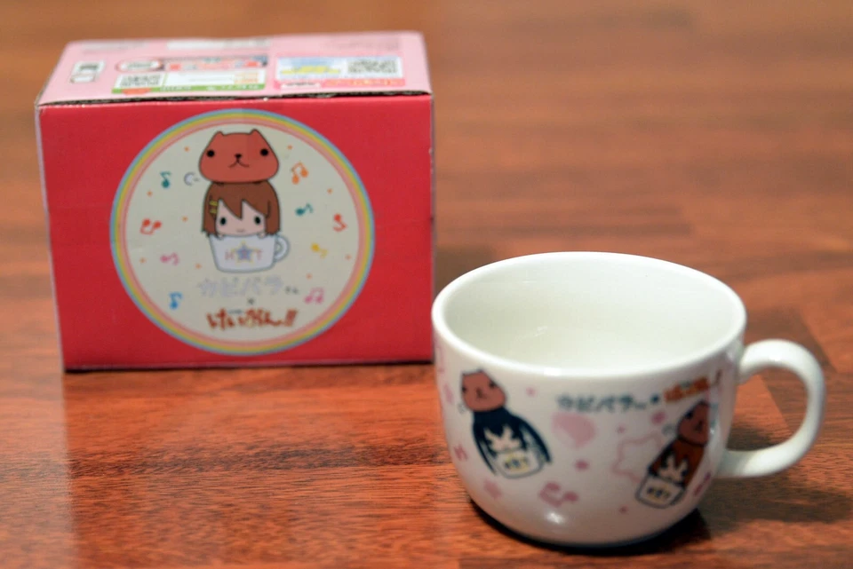 K-ON! x KAPIBARA MUG / TASSE NEW! JAPAN Banpresto 2011 ANIME MANGA MERCHANDISE - Bild 1 von 1