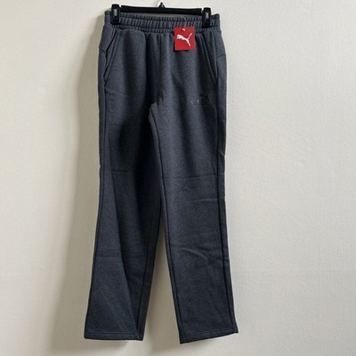 Puma Men s Fleece Joggers Sweat Pant S Grey Heather