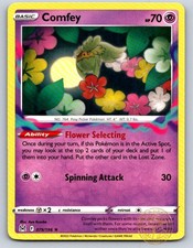 Comfey 079/196 Rare Lost Origin Pokemon Near Mint