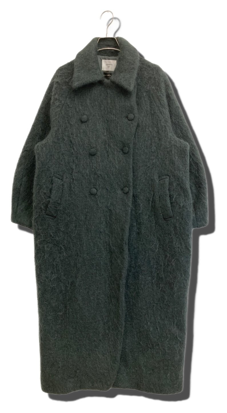 Ameri DEFORMATION COLLAR SHAGGY COAT 1220761140 G… - image 1