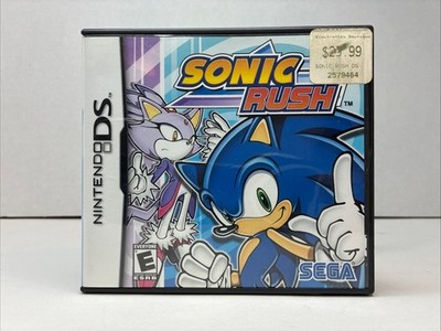 Sonic Rush (Nintendo DS, 2005) CIB TESTED AND WORKING SHIPS SAME DAY !   