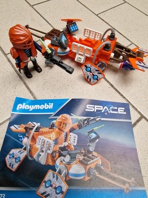 PLAYMOBIL 70673 Spielset Pilot und Speed   Shuttle 4 bis 10 Jahre 